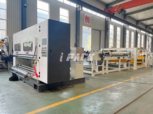 2 ply sóng các tông giấy <span class=keywords><strong>Board</strong></span> máy làm nhà máy 2 ply SLITTER scorer Cutter <span class=keywords><strong>Stacker</strong></span> trong dòng - Product Image 5