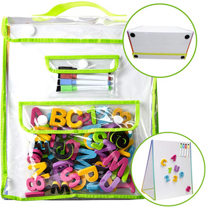 Fantasia Magnetico Secco Cancellare Pieghevole <span class=keywords><strong>da</strong></span> <span class=keywords><strong>tavolo</strong></span> per bambini <span class=keywords><strong>lavagna</strong></span> <span class=keywords><strong>magnetica</strong></span> con EVA alfabeto magneti - Product Image 6