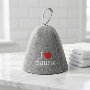 Chapeau de sauna de luxe en feutre de laine couleur personnalisée, directement de l'usine, doux, réutilisable, avec protection des oreilles, pour adultes, idéal pour hôtels et spas - Product Image 1