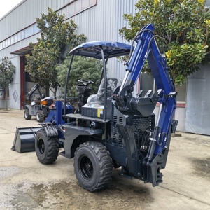 Multi-Functional <strong>4WD</strong> Backhoe Loader Combo for Agricultural Planting &amp; <strong>Earth</strong>-<strong>Moving</strong> - Product Image 6