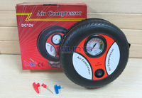 Portable 260PSI Tire Inflator DC 12V for Bicycle Auto Home