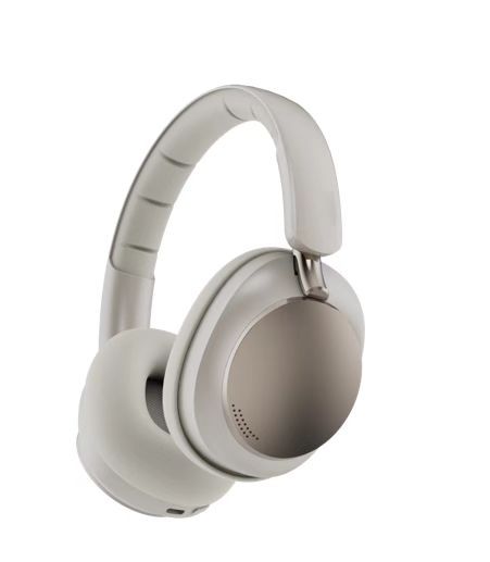 High End Wireless Headphones Over Ear 60H Playtime HiFi Stereo Headset with Microphone Foldable