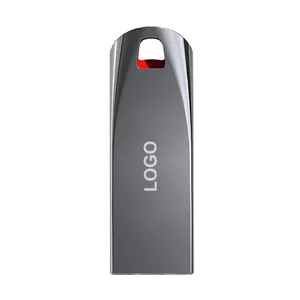 Hot Sale Massal Harga Bermerek Logo 1Gb 2Gb 4Gb 8Gb 16Gb 32Gb 64Gb 128Gb Kecil Logam Usb 2.0 3.0 Usb Flash Drive