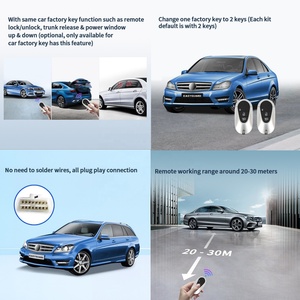 Système de clé intelligente EASYGUARD PKE compatible avec Benz ML/GL/GLS, Classe G, Classe A, Classe B 2014+  Démarrage par clé FBS4 - Product Image 6