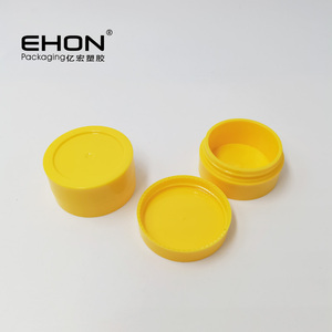 Pot en plastique pour crème cosmétique avec couvercle à vis, récipient rond vide rechargeable pour crème pour le visage, échantillon de maquillage, emballage - Product Image 3