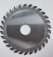 Fraise à découper CNC de qualité industrielle, soudée haute fréquence, 104 mm x 3,2 mm x 2,2 mm x 22 mm, finition nitridée 30T, OEM