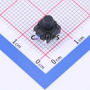 TSG001A07526A Tactile Switch Through hole Component (THT) Switch Round Button 2.6N Through Hole 6.15mm - Product Image 1