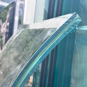 Verre feuilleté plat anti-UV avec intercouche PVB/SGP pour murs-rideaux industriels, verre architectural extérieur, <span class=keywords><strong>garantie</strong></span> 5 ans - Product Image 1