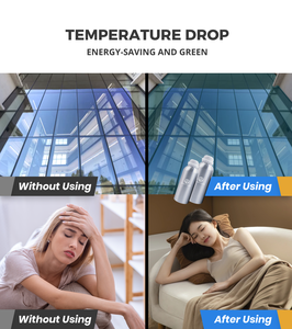 Recubrimiento de Aislamiento Térmico de Vidrio de Tierras Raras, Rechazo de Rayos IR y UV, Bloqueo de Calor Solar a Alta Temperatura, Pintura Líquida de Vidrio - Product Image 2