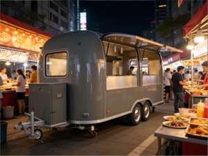 Cuisine <span class=keywords><strong>mobile</strong></span> authentique Tuk Tuk avec cuisinière <span class=keywords><strong>à</strong></span> gaz pour la vente de nourriture de rue thaïlandaise - Product Image 4