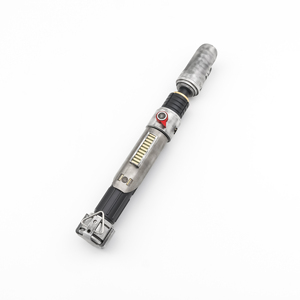 ดาบไลท์เซเบอร์ TXQ Saber <span class=keywords><strong>Ezra</strong></span> EP2 รุ่น Weathered พร้อม Neopixel สำหรับการต่อสู้ 16 สี เปลี่ยนสีได้ พร้อมแผงวงจรเสียงแบบกำหนดเอง - Product Image 1