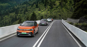 <span class=keywords><strong>Voiture</strong></span> électrique à 4 roues à grande vitesse d'<span class=keywords><strong>occasion</strong></span> VW ID.6 Cross avec airbags Grand espace Véhicule à énergie nouvelle - Product Image 4