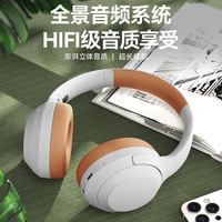 Son haute fidélité pour casque supra-auriculaire Bluetooth 5.3 Casque de jeu longue portée Communication vocale Caractéristiques supra-auriculaires sans fil