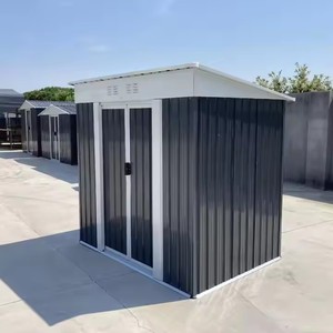 Cobertizo <span class=keywords><strong>de</strong></span> jardín <span class=keywords><strong>de</strong></span> <span class=keywords><strong>almacenamiento</strong></span> <span class=keywords><strong>de</strong></span> Metal <span class=keywords><strong>de</strong></span> alta calidad <span class=keywords><strong>de</strong></span> 4*6 pies para patio <span class=keywords><strong>exterior</strong></span>, caja <span class=keywords><strong>de</strong></span> herramientas para techo, cobertizos <span class=keywords><strong>de</strong></span> <span class=keywords><strong>almacenamiento</strong></span>, casa - Product Image 2