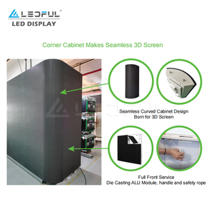 Уличный светодиодный шкаф P5 с шумопоглощающим дизайном для зон с низким уровнем шума, прилегающих к больницам и школам - Product Image 4