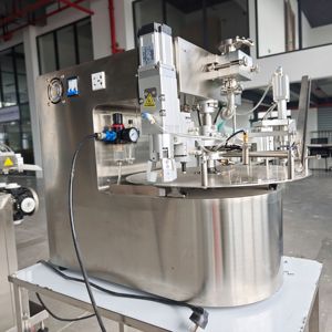 Máquina de llenado de boquillas, máquina de tapado y envasado de sobremesa, fácil de operar, configuración digital que le permite guardar parámetros para el - Product Image 3