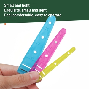 เข็มขัด3สีอุปกรณ์ทำเกลียวสำหรับใส่เข็มขัดแบบยืดหยุ่นอุปกรณ์ร้อยเชือกสำหรับเย็บปะติดปะต่อกันแบบเรียบง่าย - Product Image 4