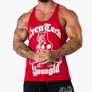 Camiseta Deportiva sin Mangas para Hombre, Estilo Nuevo, de Algodón, Holgada, para Correr - Product Image 1