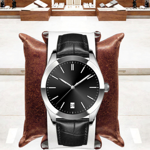 <span class=keywords><strong>Reloj</strong></span> <span class=keywords><strong>de</strong></span> Cuarzo para <span class=keywords><strong>Hombre</strong></span>, Personalizable, con Esfera Simple, Resistente al Agua 5BAR, Acero Inoxidable 316L, Cristal <span class=keywords><strong>de</strong></span> Zafiro y Correa <span class=keywords><strong>de</strong></span> Cuero - Product Image 6