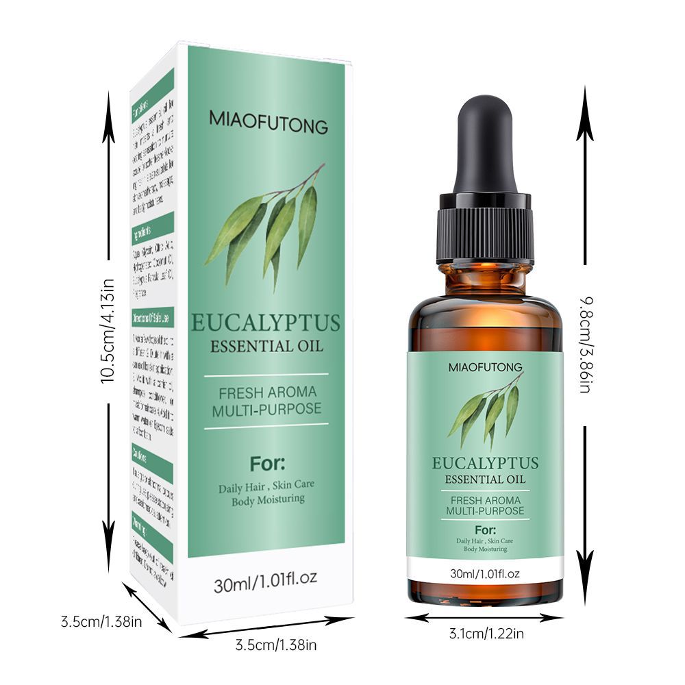Eucalyptus 30ml, expédition internationale, emballage anglais