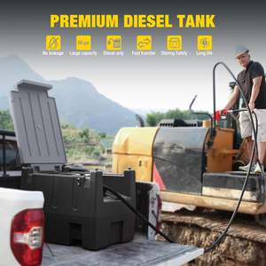 Tangki Transfer bahan bakar Transfer Diesel plastik poli 220L 480L dengan Pompa - Product Image 4