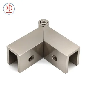 Shower Fittings CR L Adjustable Sleeve Over Glass Clamp Hardware