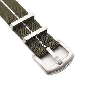 juelong 降落伞风格弹性 24 颜色北约腕带尼龙表带