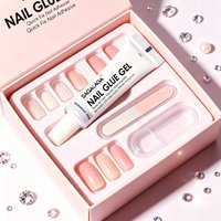Colle pour faux ongles à séchage rapide 10g, super forte, blanche, noire, rose, en gros, sous marque privée, fournisseur en vrac