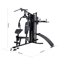 Équipement de musculation multi-stations Super Home Gym approuvé EN957 pour l'entraînement