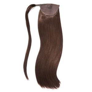 Queue de cheval de luxe Jasmine Hair avec clips, extension de 100g, perruque complète à enrouler autour de la queue de cheval, cheveux humains, extensions de cheveux humains - Product Image 2