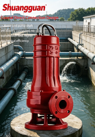 Pompe submersible pour eaux usées de série DN WQ à bride standard de 2 pouces, étanche IP68, pompe industrielle pour eaux usées, anti-colmatage, débit maximal de 20 m³/h