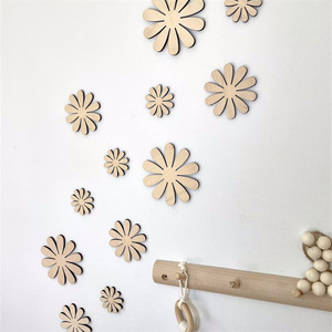 Decorazione della parete della stanza dei bambini autoadesiva Daisy adesivi da parete appesi scena camera da letto - Product Image 2