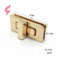 Fermoir de sac à main Lihui en zinc, écologique, sans plomb, sans nickel, avec logo et couleur personnalisés, accessoires pour sacs
