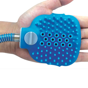 犬のマッサージグルーミングブラシ入浴脱毛ツール噴霧器ペットシャワーヘッド - Product Image 5