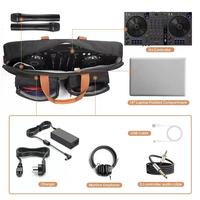 Sac à dos pour DJ Pioneer DDJ FLX4/DDJ 400/DDJ REV1 Contrôleurs Sangle réglable Étui d'équipement durable Sac souple à fermeture éclair