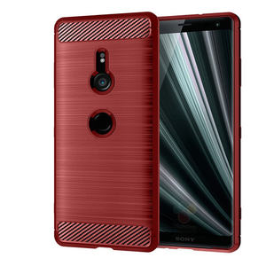 Superventas para <span class=keywords><strong>Sony</strong></span> <span class=keywords><strong>Xperia</strong></span> <span class=keywords><strong>1V</strong></span> 5 II 10V 1 IV 1 funda trasera suave para teléfono móvil funda de silicona cepillada de fibra de carbono TPU - Product Image 3