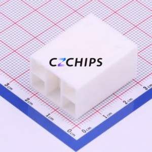 HX18003-6RF Housing (Wire-to-Board / Wire-to-Wire) P=7.3mm Connector 2x3P 7.3mm 7.8mm 2 - Product Image 1