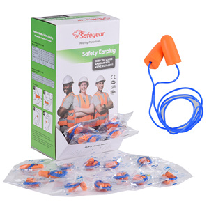 Bouchons d'oreilles filaires anti-bruit en mousse PU <span class=keywords><strong>pour</strong></span> le sommeil, les festivals, l'industrie, etc. - Product Image 1