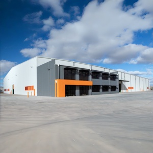 Almacén y Taller de Estructura de Acero Moderna Prediseñada, Solución de Almacenamiento Prefabricada a Bajo Precio - Product Image 2