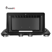 Podofo – cadre d'autoradio, panneau de Navigation GPS pour Mazda 3 Angkesaila 2014-2019, écran 9 pouces, Fascias stéréo de voiture