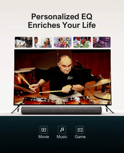 ULTIMEA <span class=keywords><strong>2.2</strong></span> Soundbar TV 2-in-1 yang Dapat Dilepas, 5.3, Speaker TV dengan 3 Mode Equalizer dan Bass yang Dapat Disesuaikan, ARC/optik/AUX - Product Image 6