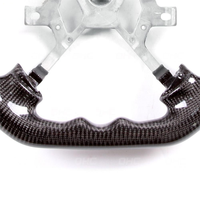 Volant de direction en fibre de carbone véritable populaire pour Nissan Patrol Y61 2012-2021, cuir noir, volant de direction de voiture de sport 4 Runner