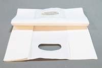 Sacs en papier personnalisés imprimés 100% recyclables écologiques renforcés avec poignée découpée sacs en papier artisanaux avec votre propre logo