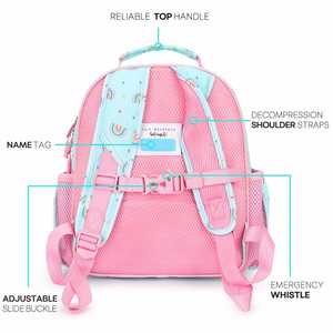 Mochila Infantil con Estampados de Dibujos Animados para Niños y Niñas, Bolsa Escolar con Bolsa Térmica - Product Image 3