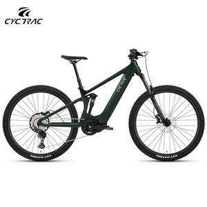 Vélo électrique 29/27,5 pouces EM6 (3e génération) avec <span class=keywords><strong>suspension</strong></span> intégrale en alliage d'aluminium 500W Vélo électrique de montagne pour tout-terrain Bicicleta Eléctrica - Product Image 3