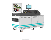 Machine de reliure de livres photo à colle thermofusible entièrement automatique, machine de fabrication de livres photo à couverture plate papillon
