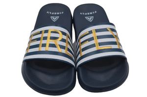 Oem Изготовленные На Заказ Черные шлепанцы с резиновой подошвой дизайнерские шлепанцы обувь с мягким тиснением печатные шлепанцы на заказ с логотипом - Product Image 2