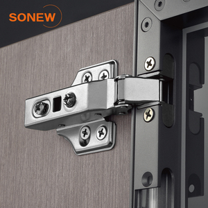 Bisagras Ocultas de Cierre Automático Bidireccional Personalizadas SONEW de 35 mm, Herrajes para Muebles, Bisagra Ajustable para Gabinetes de Cocina - Product Image 4