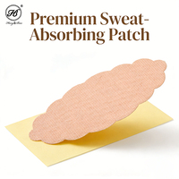 Patch absorbant la transpiration sous les aisselles, respectueux de la peau, auto-adhésif, invisible, coussinet pour les aisselles, doublure pour les aisselles, logo personnalisé, usine OEM