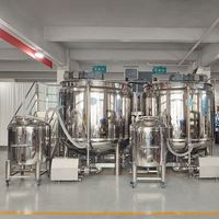 Réservoir de mélange de 5000 L utilisé dans les machines à fabriquer de la mayonnaise, les machines à fabriquer du savon liquide et les lignes de production de crème